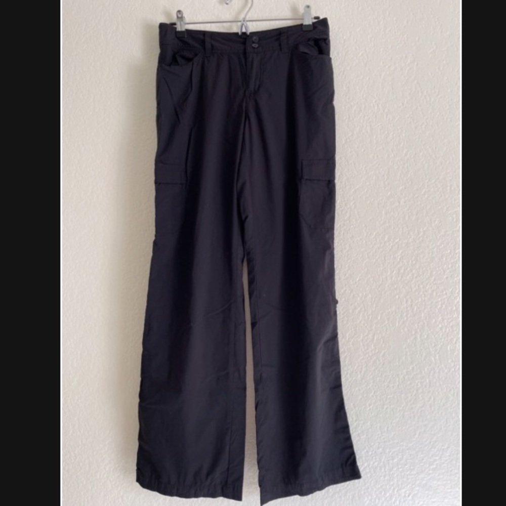 PATAGONIA Womens black hiking camping pant sz 4